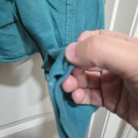 Disney Mickey & Friends Sketch Graphic Teal Sweatshirt 1X - Picture 8 of 10